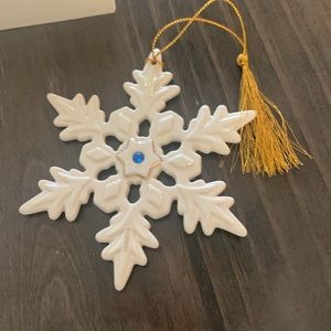 Lenox Jeweled Snowflake Ornament